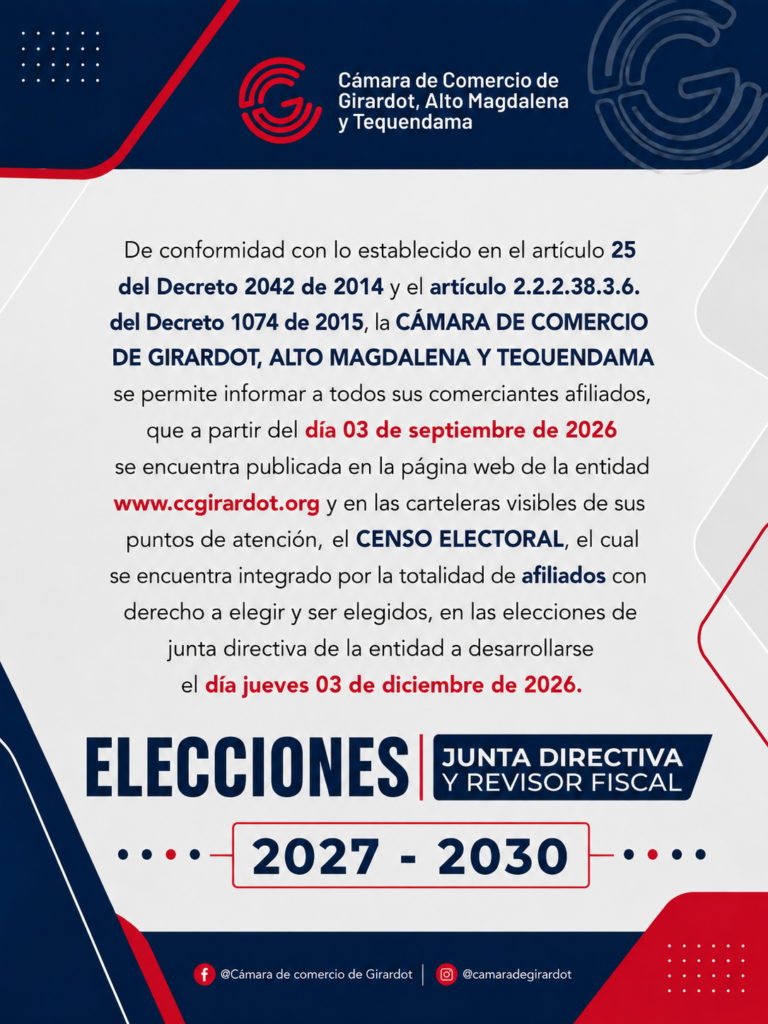 Elecciones Junta directiva y revisor fiscal